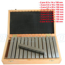 18pcs/20pcs precision parallel set 150mm/100mm parallel block set Parallel Pad Gauge Block CNC Milling Pads 2024 - buy cheap