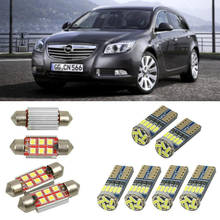 Интерьерный светодиодный автомобильный светильник s для Opel insignia a sports tourer g09, лампы для автомобилей, светильник номерного знака 8 шт. 2024 - купить недорого