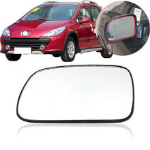 CAPQX-espejo retrovisor exterior para Peugeot 307 2004-2012, cristal con calefacción o no 2024 - compra barato