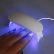 3 светодиодный S лампа 6 Вт Сушилка для ногтей УФ светодиодный светильник портативный микро USB кабель для домашнего использования для ногтей УФ-гель сушилка лака инструменты для дизайна ногтей 2024 - купить недорого