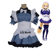 FGO Fate Grand Order Joan of Arc Jeanne d'Arc Maid Apron Dress Uniform Outfit Games Anime Customize Cosplay Costumes 2024 - buy cheap