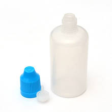 1pcs 50ml Soft PE Plastic Dropper Bottle Empty E Liquid Squeeze Container with Childproof Cap Needle Vial 2024 - buy cheap