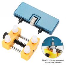 2 in 1 Adjustable Rectangle Watch Rear Back Case Cover Opener Remover Wrench Fixer Holder Watch Repair Tool Kit for Watchmaker 2024 - buy cheap