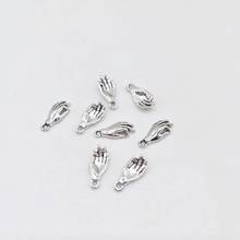 High quality wholesale metal 40 pcs hand palm ok charms fit DIY handmade necklace earring bracelet charms Jewelry Making carft 2024 - buy cheap