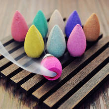 10pcs Incense Cones For Backflow Tower Accessories Colorful Bullet Shape Incense Natural Sandalwood Air Freshener  Home Decor 2024 - buy cheap