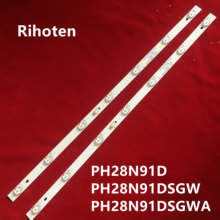 30 peças de fita de luz de fundo led para philco ph28n91d ph28n91dsgwa 2024 - compre barato