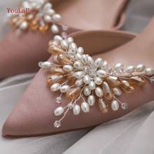 TOPQUEEN X20, 2 шт., модные женские украшения для свадебных туфель на высоком каблуке, аксессуары для пряжки для обуви 2024 - купить недорого