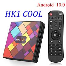 Dispositivo de TV inteligente HK1, decodificador con Android 10,0, 4GB, 64GB, 32GB, RK3318, cuatro núcleos, 4K, 2,5G, 5G, Wifi Dual, BT, Netflix, reproductor multimedia 2024 - compra barato