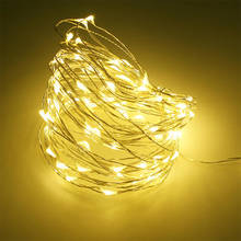 1-10M Fairy Lights Copper Wire LED String Lights For Christmas Garland Indoor Wedding New Year Decoration Battery Powered 5z 2024 - buy cheap