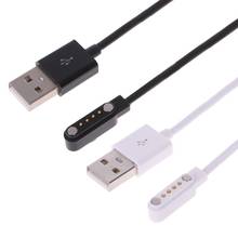 Cargador USB para reloj inteligente KW88 KW18 GT88 G3, Cables de carga magnéticos de 4 pines, 1 unidad 2024 - compra barato