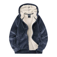 Mens Jacket 2020 New Winter Fleece Warm Jacket Men Hooded Windbreak Thicken Coats Men Outwear Fashion Casual Parkas 6XL 7XL 8XL 2024 - buy cheap