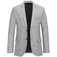 Men Blazers New Arrivals Mne's Spring Autumn Fashion Casual Suit Coat Mens Slim Fit Business Suit Jacket Outerwear Male Clothes 2024 - buy cheap