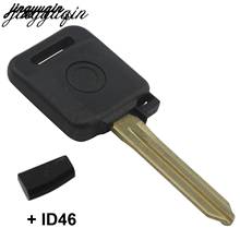 Jingyuqin-carcasa de llave transpondedor con Chip para Nissan Teana, Chip 46 ID 46 PCF7936AS PCF7936 2024 - compra barato