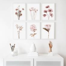 Botanical Flowers Posters and Prints Gallery Wall Art Canvas Painting Plant Wall Pictures for Living Room Home Decor 2024 - buy cheap