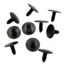 10x Car Plastic Fastener Clips Trim Panels Fit 6.5mm Hole 2024 - buy cheap