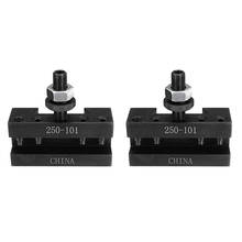 Promotion--2PCS Quick Change Turning and Facing Holder 250-101 for Lathe Tool Post Holder 2024 - buy cheap