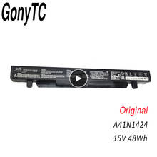 Gonytc-bateria para computador portátil, 15v, 48wh, a40114, para asus rog, zx50, zx50j, zx50jx, zx50v, zx50vw, gl552, gl552vw, gl552j, gl552jx, gl552v 2024 - compre barato