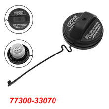 Tampa nova da substituição do tampão de gás do tanque de combustível do carro para toyota corolla 4 corredor avalon camry highlander 77300-33070 2024 - compre barato