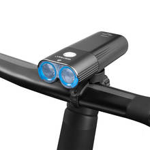 GACIRON-faro delantero V9D de 1800 lúmenes para bicicleta, linterna LED resistente al agua, recargable, 6700mAh 2024 - compra barato