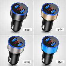 2019 USB Car LED Phone Charger Auto Accessories For Hyundai IX35 IX45 Sonata Verna Solaris Elantra Tucson Mistra IX25 I30 2024 - buy cheap