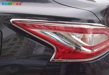 Задний светильник Накладка для Nissan Teana 2013 2014 2015 ABS хромированный Автомобильный задний светильник декоративная рамка аксессуары 2024 - купить недорого