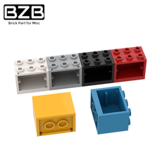 Bzb moc 10 peças de tijolos 92410 armário 2x3x2 parafusos ocos armário diy peças de alta tecnologia educacional diy brinquedos crianças presente 2024 - compre barato