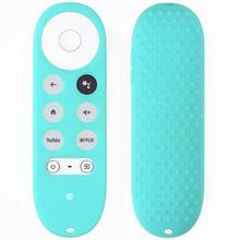 Silicone Remote Control Cover For Chromecast With -Google TV Voice Remote Case 2024 - buy cheap