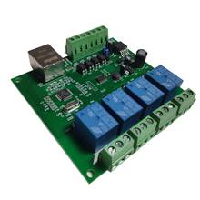 LAN Ethernet RJ45 TCP/IP WEB Remote Control Board with 4 Channels Relay UDP W5500 Networking Controller 2024 - buy cheap