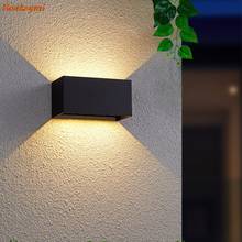 garden led double outdoor  20W led wall outdoor ip65 Decorative Porch Garden home exterior light up and down lamp simpl dimmer 2024 - buy cheap