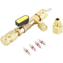 Valve Core Remover & Installer with Dual Size SAE 1/4 & 5/16 Port for R22 R410A HVAC System 2024 - buy cheap