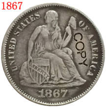 USA 1867 Moneda de moneda, 2024 - compra barato