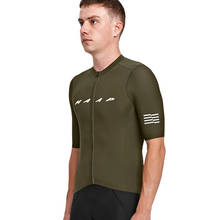 Футболка MAAP мужская с коротким рукавом, дышащая спортивная рубашка, быстросохнущая одежда для езды на велосипеде, летняя 2024 - купить недорого