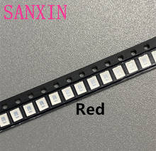 Cuentas de lámpara LED rojas SMD 100 2835 W, diodo emisor de luz superbrillante, 0,2 unids/lote 2024 - compra barato