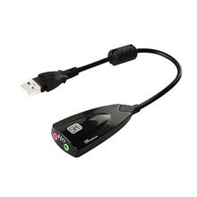 USB 2.0 To Mic/Headphone Jack Audio Stereo Adapter  External Sound Card Cable for Windows 98SE/ME/2000/XP/Vista/Linux/Mac OS 10 2024 - buy cheap