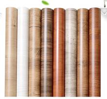 Grão de madeira papel de parede 3d adesivos gabinete roupeiro decoração móveis renovação à prova dwaterproof água 2024 - compre barato