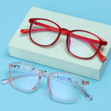 Óculos bloqueador de luz azul infantil, óculos para proteção ocular infantil tr90 ultraleve, armação anti-azul 2024 - compre barato