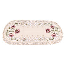 printing Table Cloth Oval Embroidery Wedding Party Table Cover Tablecloth Nordic Tea Coffee Tablecloths for Home Decoration 2024 - buy cheap