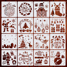 1pc Christmas Painting Template for Children Christmas Decorations for Home Ornaments Noel Xmas Navidad Decor 2021 New Year Gift 2024 - buy cheap