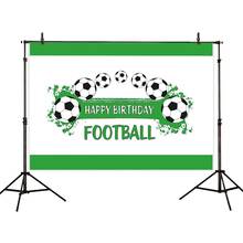 Football Backdrop Soccer Theme Birthday Party Banner Photography Background Baby Shower Studio Table Scene Setter Wall Poster 2024 - buy cheap
