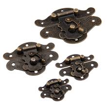 5pcs 38/47mm Antique Bronze Jewelry Wooden Box Hasps Drawer Latches Decorative Brass Suitcases Hasp Latch Buckle Clasp 2024 - buy cheap