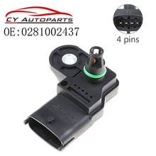 Yaopei melhor promoção! Sensor de mapa para opel vauxhall vectra, sinum, zafira, astra fronteira, 0281002437, 93171176, 24459853 2024 - compre barato