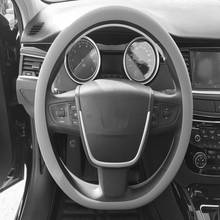Car Styling Steering wheel cover Car Accessories For jeep renegad hyundai solaris fiat 500 lifan x60 opel insignia volvo subaru 2024 - buy cheap