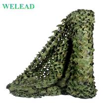WELEAD Woodland Reinforced Camouflage Net Military Hunting Jungle for Pergola Gazebo Mesh Hide Garden Shade Outdoor Awning Cover 2024 - buy cheap