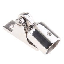 22mm Diameter Bimini Top Mount Deck Hinge Marine Stainless Steel Adjustable Swivel 2024 - buy cheap