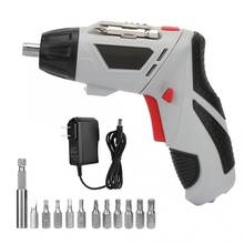 Free Shipping 4.8V Cordless Electric Screwdriver 180 Degrees Screwdriver Bits Rechargeable Hand Drill US/UK/EU Plug 300mAh Meter 2024 - buy cheap