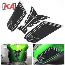 Protetor de alta qualidade para tanque de motocicleta, adesivo com decalque lateral para kawasaki z900 2017 2018 2019 2024 - compre barato