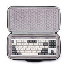 Capa para teclado personalizada 80% kbd8x mkii87, bolsa de armazenamento à prova de poeira em eva 2024 - compre barato