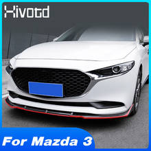 Hivotd For Mazda 3 BP 2022-2019 Accessories Exterior Decoration Front Skirt Bumper Case Protective Gear Body Protection Trim 2024 - buy cheap