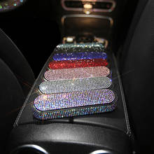 Car Temporary Parking Card Telephone Number Crystal Diamond Phone Number Card Rhinestone Plate Car