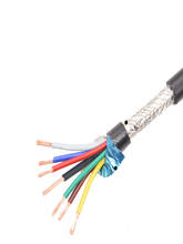 Cable blindado de cobre puro para Audio, inversor y Cable de señal de alarmas, 10M, 0,3, 0,5, 1, 0,75, 7 núcleos, RVVP, Envío Gratis 2024 - compra barato